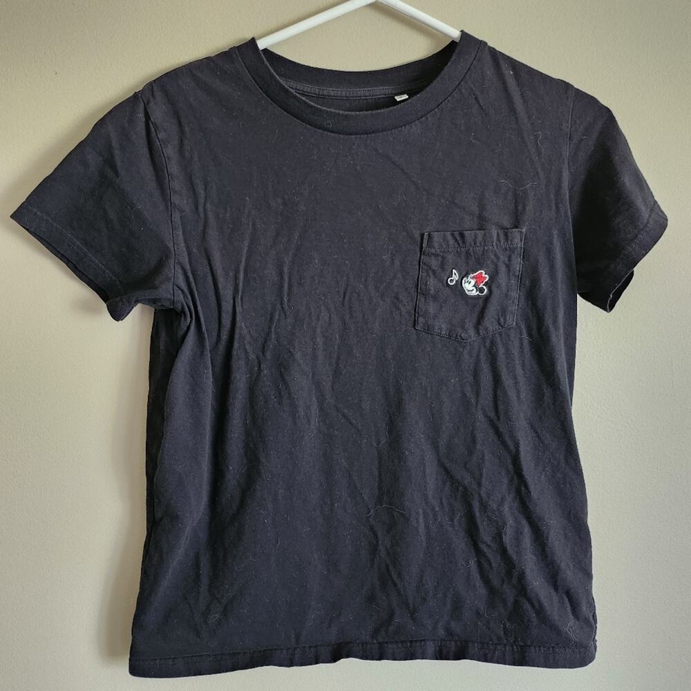 Uniqlo UT Disney Black Minnie Mouse Tee Medium
